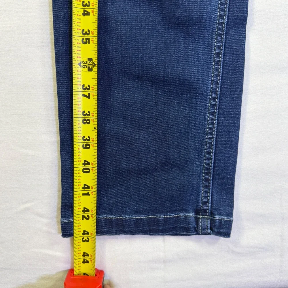 Mugsy Kinzies Dark Wash Stretch Denim Jeans Blue FLX4NKZ-34X34 Mens‎ 34x34